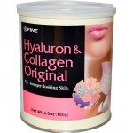 อาหารเสริม คอลลาเจน collagen ราคาส่ง ยี่ห้อ Fine USA Trading Inc., Hyaluron & Collagen Original, 6.3 oz (180 g)